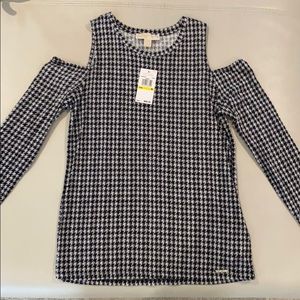 Brand New with tags Michael Kors peek a boo top